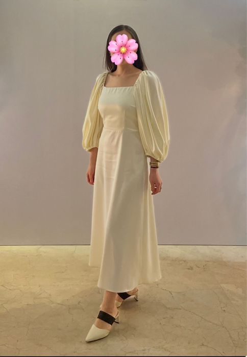 Платье вечернее айвори