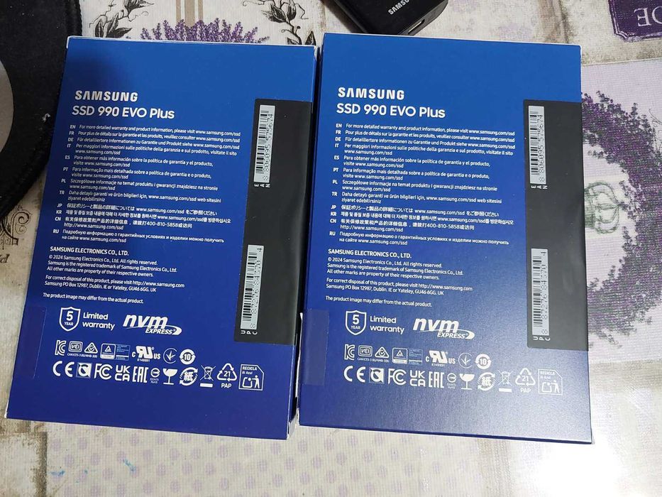 1TB M.2 NVMe Samsug 990 EVO Plus (НОВ)