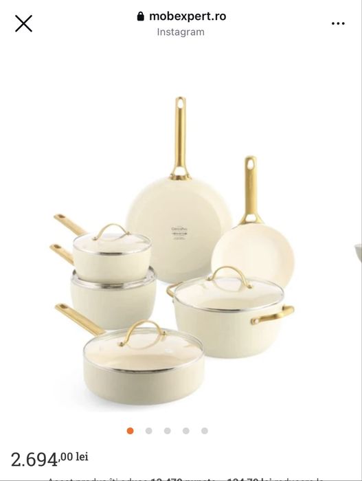 Set oale si tigai Greenpan Padova