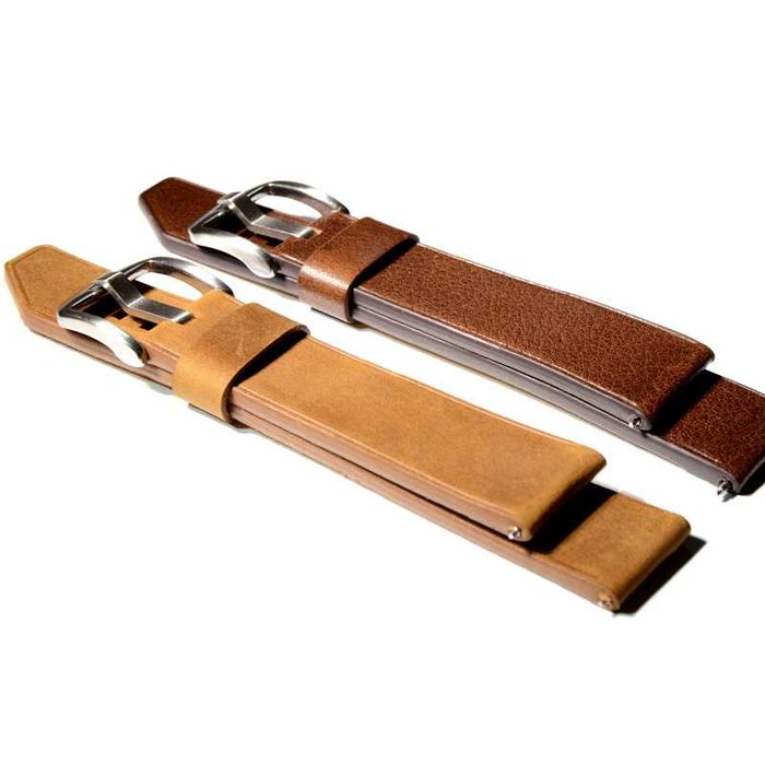 GL02 Кожена каишка за Apple Samsung Galaxy Watch Huawei Xiaomi Garmin