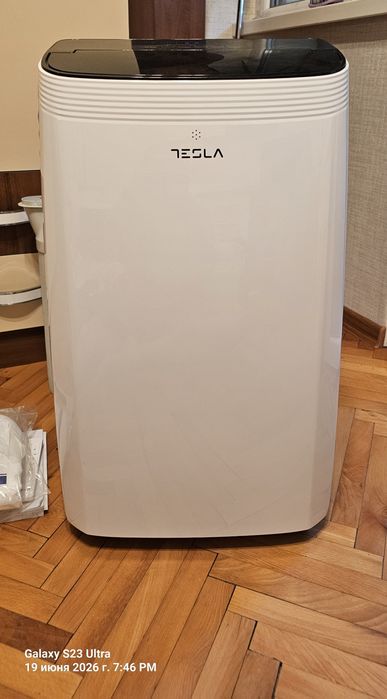 Мобилен климатик Tesla TTMYW-12CHW, 12000 BTU, Клас А, Wi-Fi, Нов !