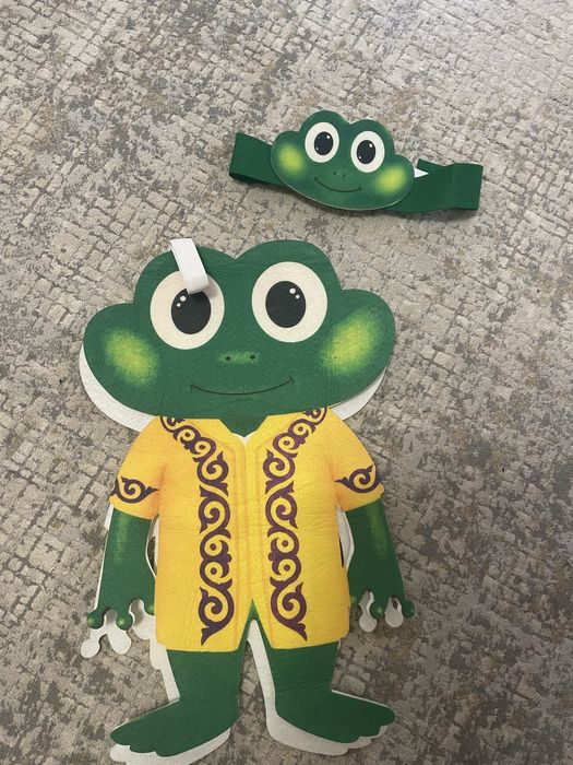 Костюм лягушка из фетра