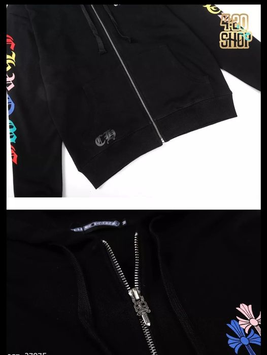 кофта chrome hearts