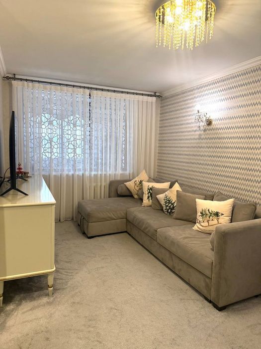 Новомосковская квартира 3х комнатная Мирзо-Улугбек 70м² мебель+техника