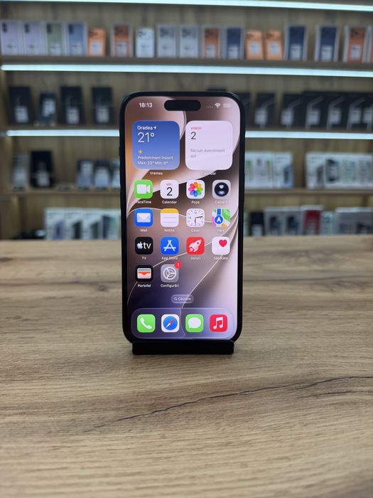 ‼️ iPhone 15 Black 128Gb - Sanatate bat. 89% - Garantie 12 luni
