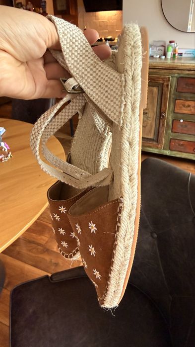 Сандали тип еспадрили Mango