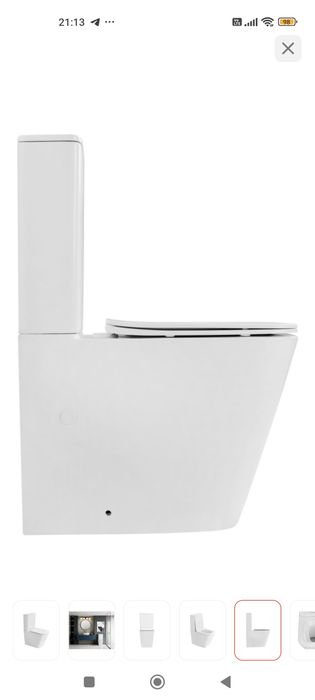 Продам новый унитаз компакт, монолит