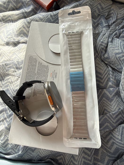 Apple watch ultra original plus curea metalica