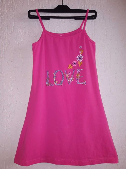 BRZ Kids ярко розова рокля