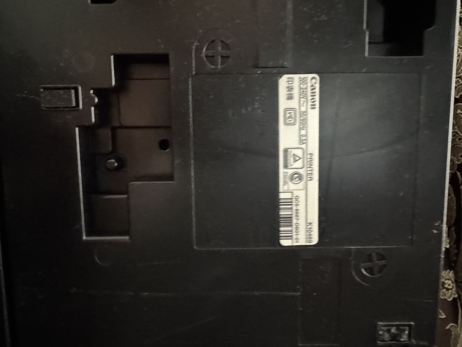 Принтер canon черного цвета