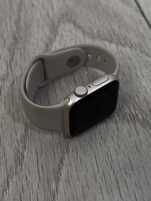Apple Watch SE 40mm, Starlight, Blocat profil iCloud