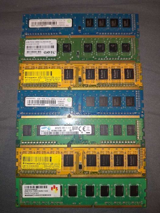 Оперативная память 4GB DDR3  (DIMM)