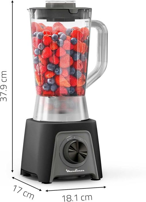 Блендер Moulinex Blendeo+ (LM2C08F0) 450W, 1.5L, 2 скорости