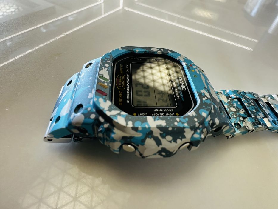 Casio G-Shock illuminator DW-5600E Mod