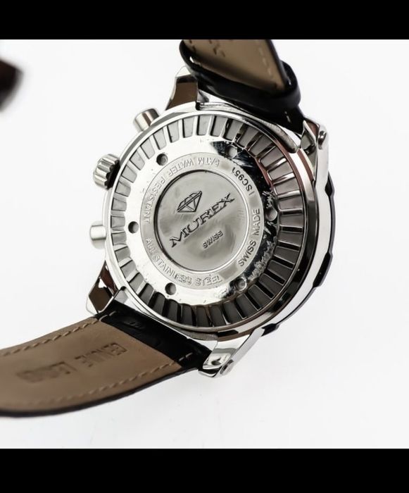 Swiss Made часовник Murex Chronograph ISC951-SBL-1 – нов, 44 мм