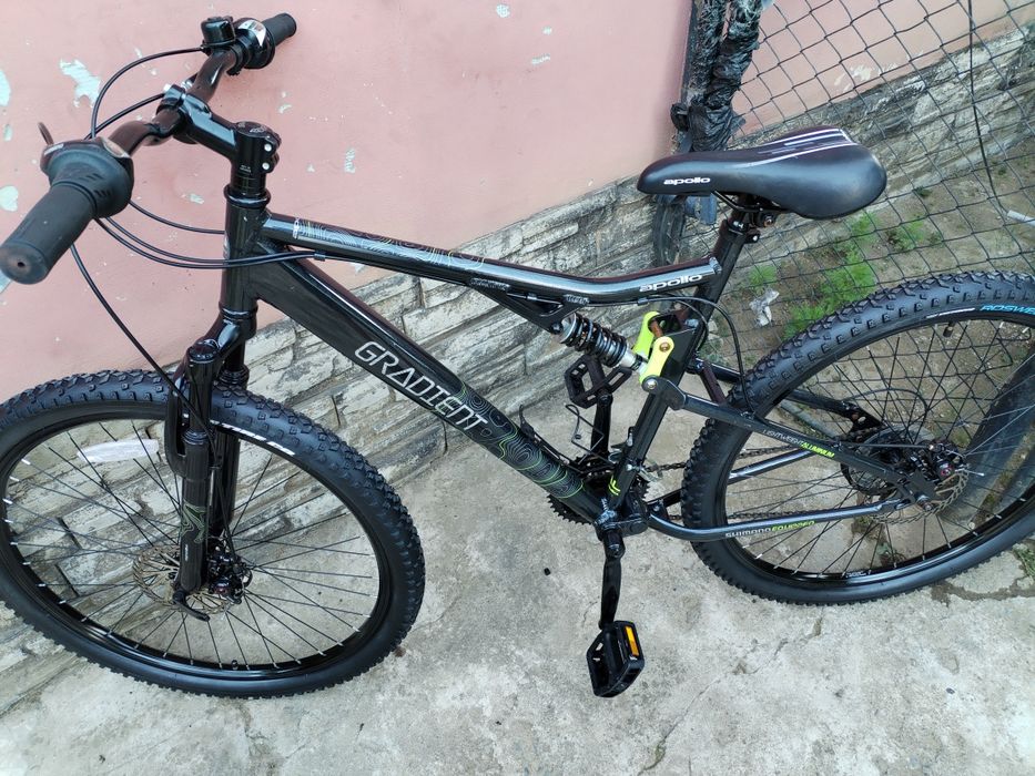 Bicicleta Full suspensie roti 27.5 cadru aluminiu Frâne disc import