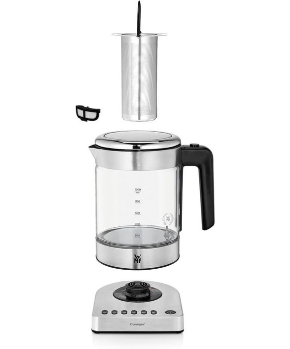 Fierbator electric din inox/sticla WMF, 1L, 1900W