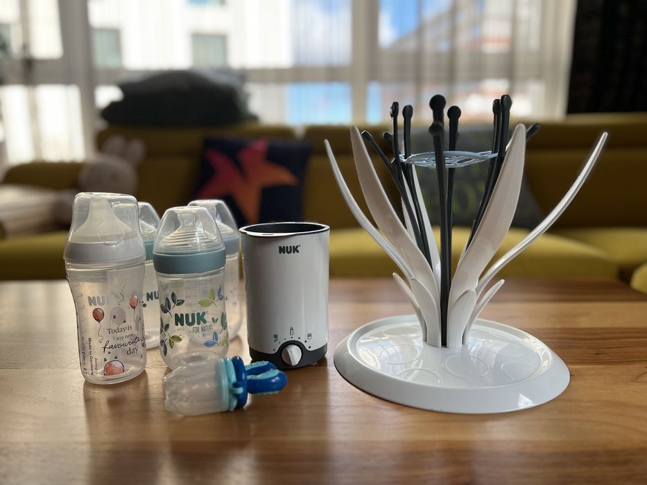 NUK 4бр бебешки шишета