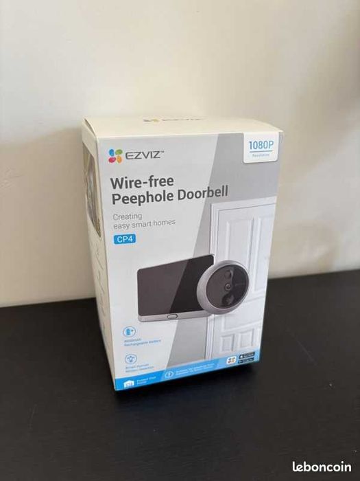 Безжичен звънец с камера Ezviz CP4