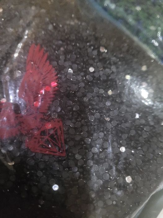 Термо стразы разноцветные