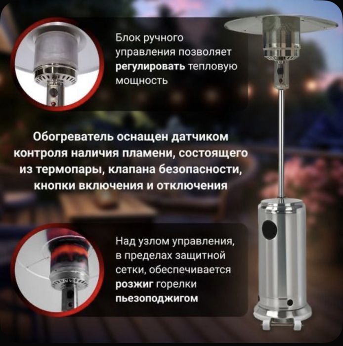 Новый Обогреватель Грибок