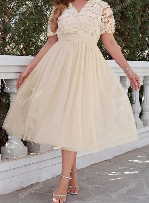 Официална рокля - 4 ХЛ размер