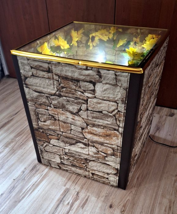 Дизайнерска масичка за кафе "БЕЗ КРАЙ" малка масичка