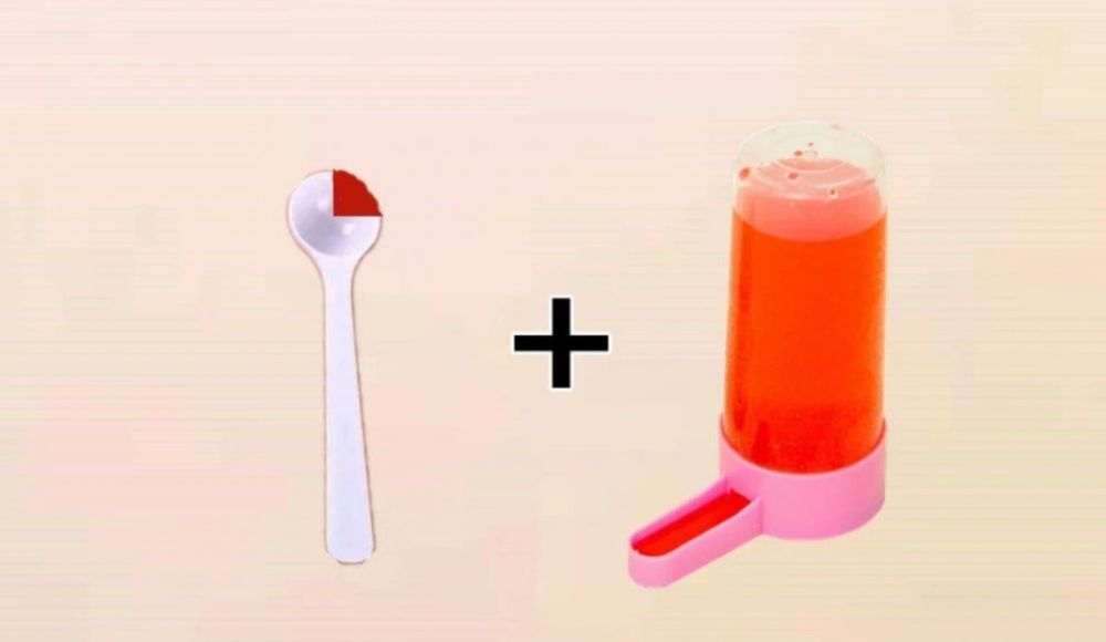 Краска пигмент для птиц, канареек