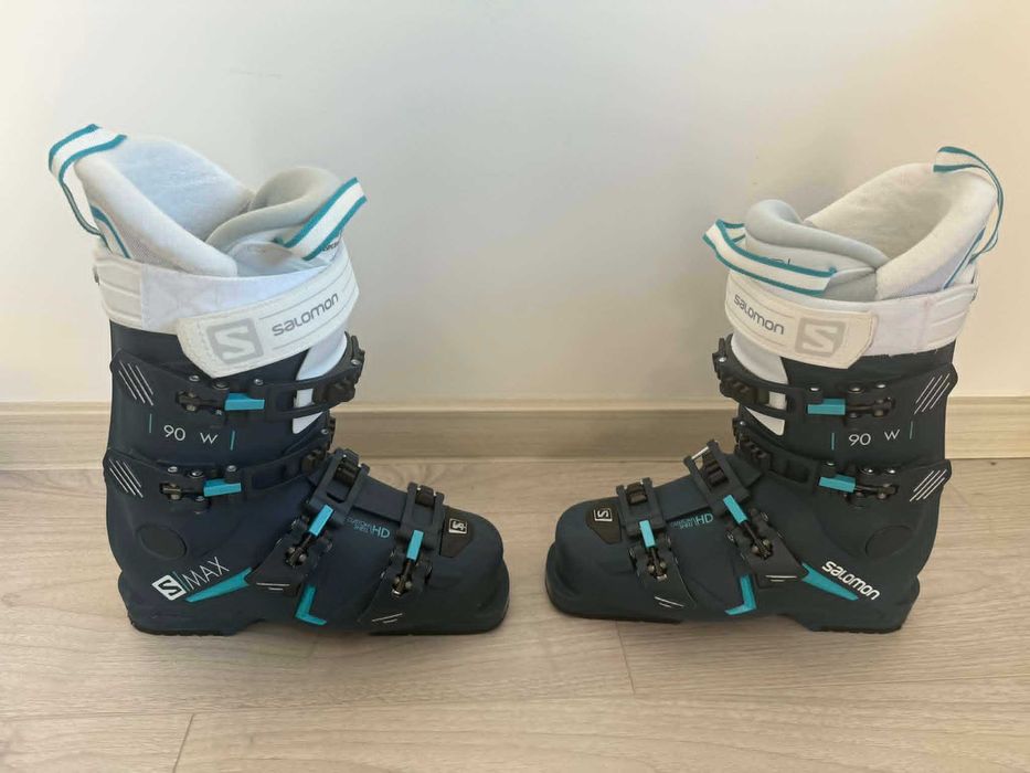 Дамски Ски Обувки Salomon Alp. Boots S/Max 90 W Petrol Bl/Scuba Bl