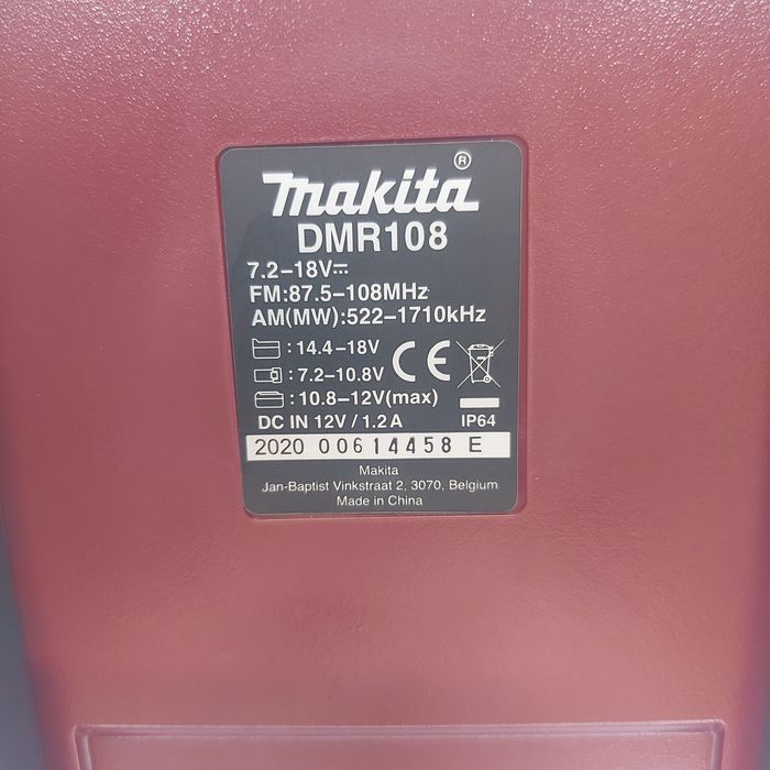 Блутут радио Makita DMR108AR