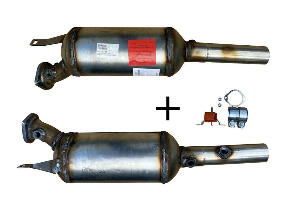 Filtru de particule Diesel DPF Renault Espace IV (JK0/1) Motor 2.0 dCi (JK01, JK02, JK1J, JK1K, JK1H), 2.0 dCi (JK03, JK04, JK1C, JK1G, JK1J, JK1K), 2.2 dCi (JK07), lungime 710 mm, OE 8200392221