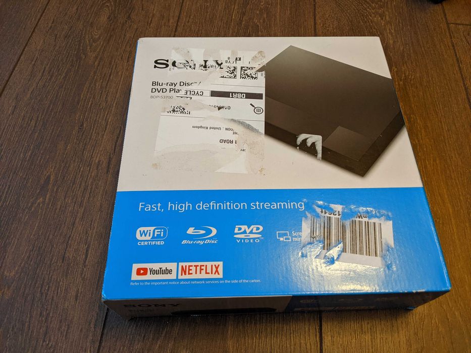 Sony Blu-Ray Disc DVD Player BDP-S3700