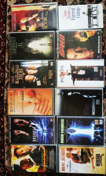 SUPER Filme VHS Carrie / Poltergeist / Hellraiser