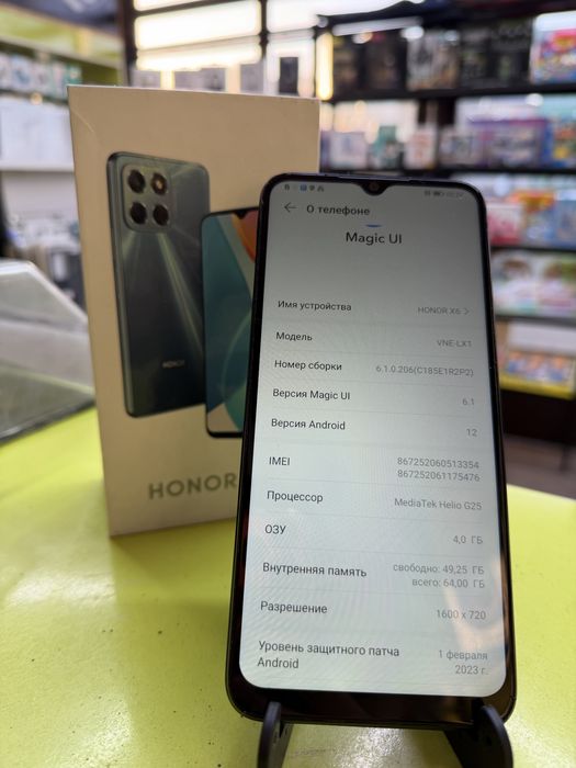 Honor x6 64gb