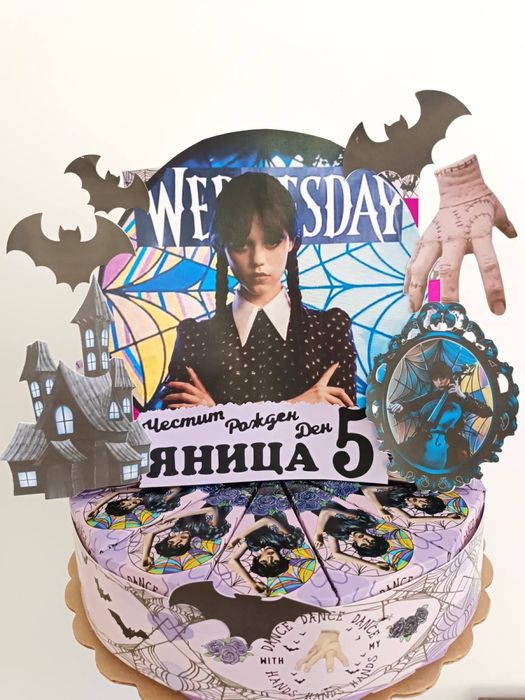 Изработка на картонени торти