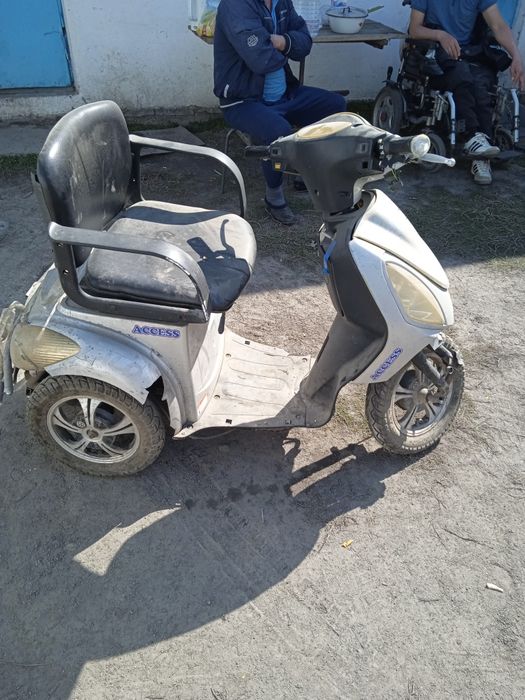 Мапед инвалидский работает хорошо