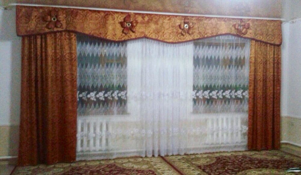 Шторы и ламбрекен занавеска