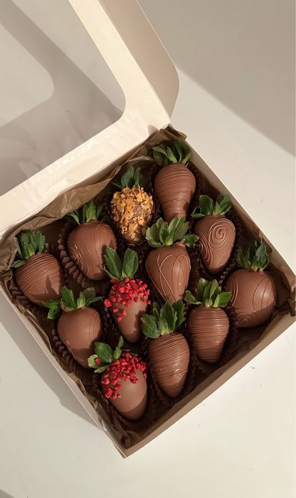 Клубника в шоколаде