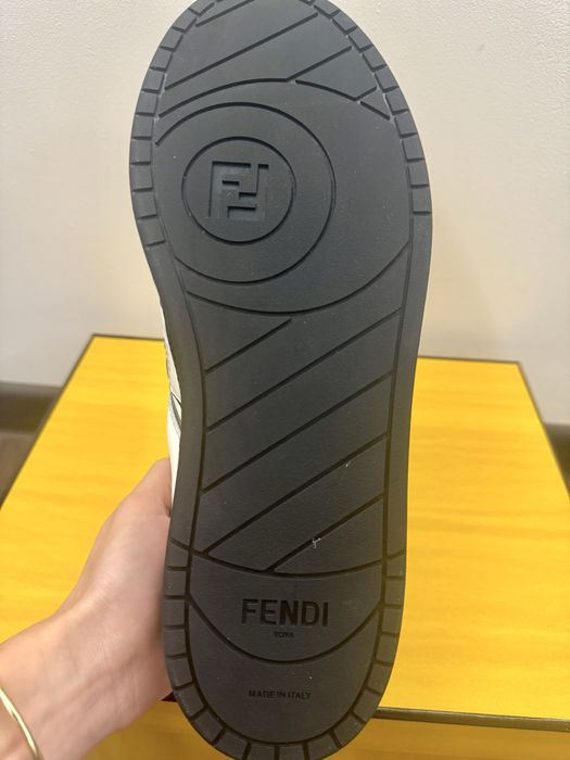 FENDI match sneakers black & white