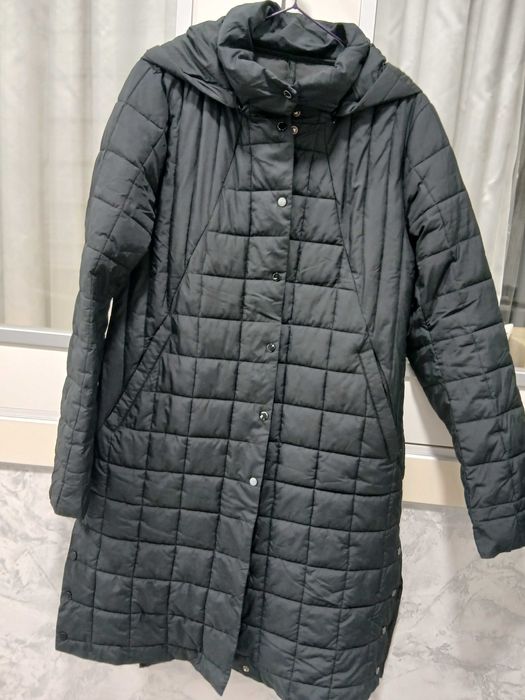 Uzun kurtka ayollar uchun (button)