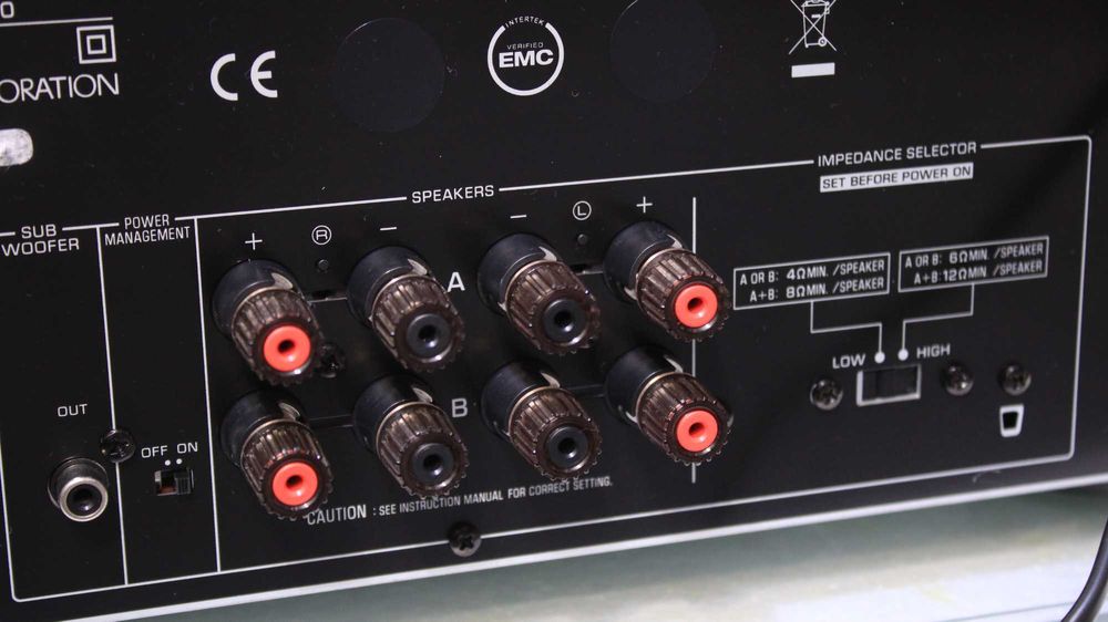 Amplificator/statie Yamaha 2x90W(A-S300).