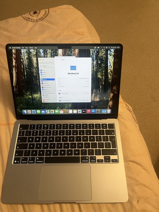 Laptop APPLE MacBook Air 13 mc6t4ro/a, Apple M4, 13.6 16gb 256gb 100%B