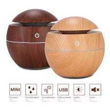 Арома дифузер със свветлинни ефекти - овлажнител сфера 150 мл