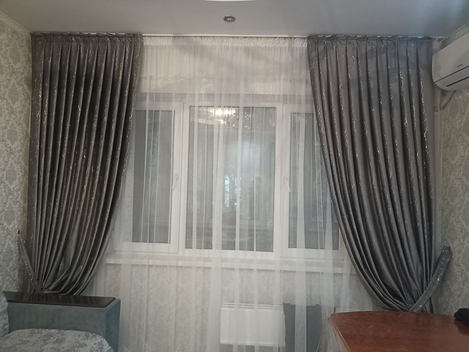 Шторы  за 15000 тыс новые