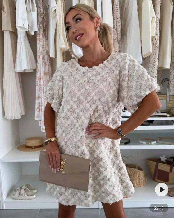 Дамска къса рокля М размер