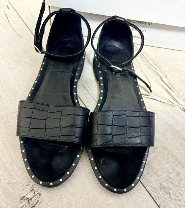 Sandale Croco black Exclusives