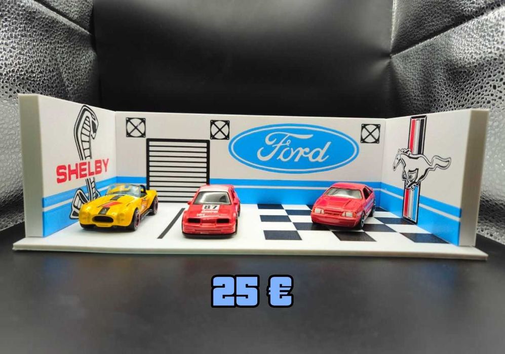 (ЗА ДРУГИ МАРКИ - ПИШЕТЕ) Диорами за HotWheels и MATCHBOX колички 1:64