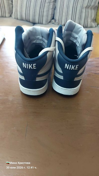 Nike сникърси court vision mid