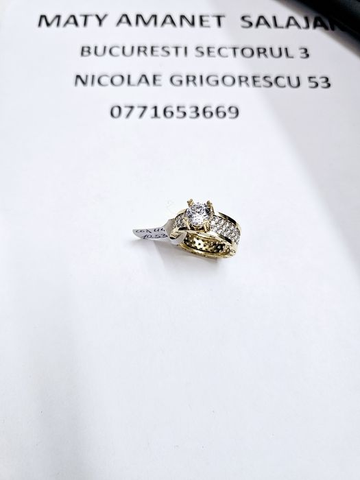 Vand inel dama din aur 14 k 10.53 g cod 449