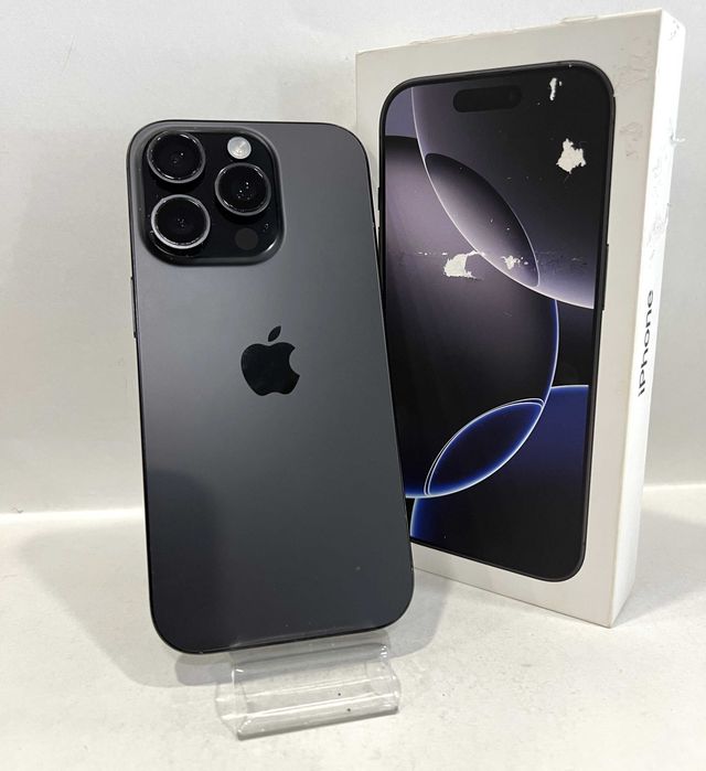 iPhone 16 Pro, 128GB, garantie,  Black Titanium!